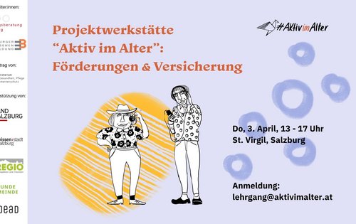 Sujet der Projektwerkstätte Aktiv im Alter