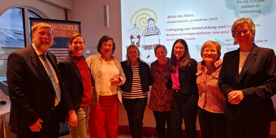 Team des Projekts "Aktiv im Alter"