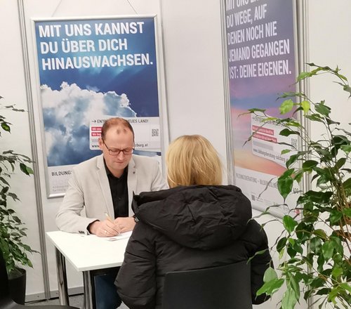 Beratungssituation auf der BeSt 2025