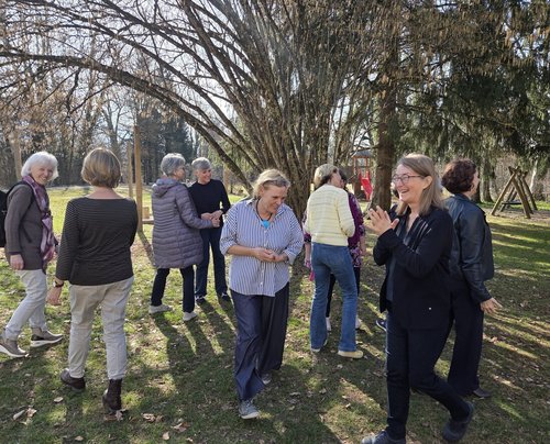 Gruppe im Lehrgang Aktiv im Alter