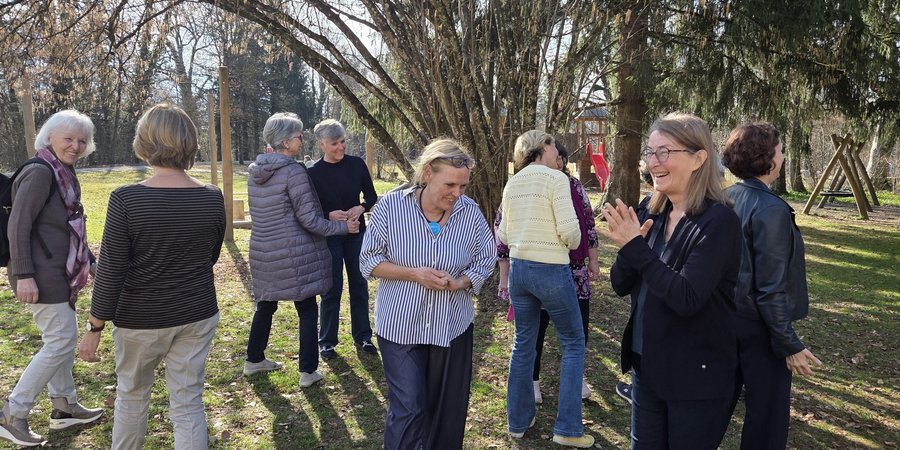 Gruppe im Lehrgang Aktiv im Alter