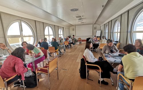 Gesprächsrunden bei der Projektwerkstätte Aktiv im Alter