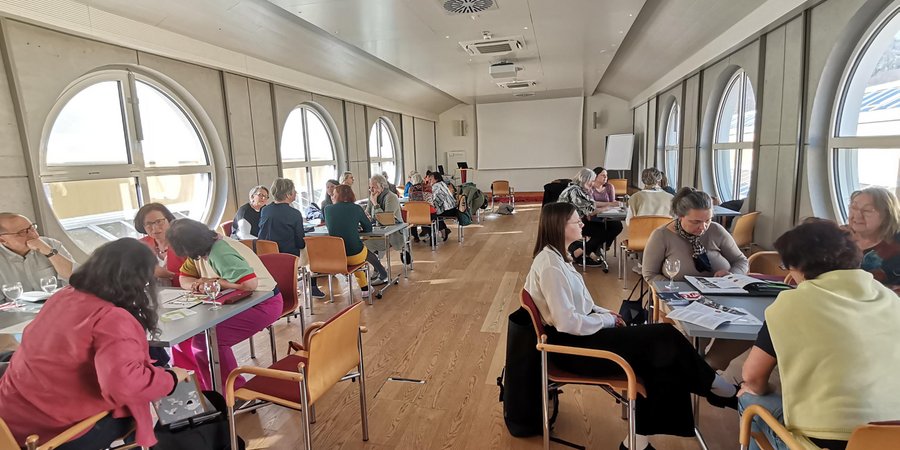 Gesprächsrunden bei der Projektwerkstätte Aktiv im Alter