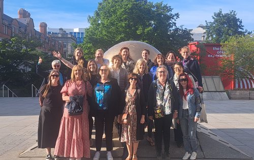 Gruppenbild der Teilnehmer am Irland Study Visit 2025